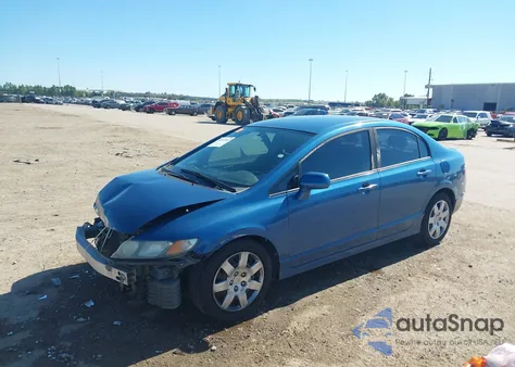 2010 Honda Civic Lx из США, поврежденный, VIN 2HGFA1F50AH308283